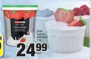 Spar Yoghurt (selected)-1Kg Each