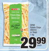 Spar Potato Chips Skinny Or Slap-1Kg Each