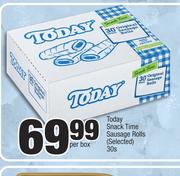 Today Snack Time Sausage Rolls (Selected)-30s Per Box