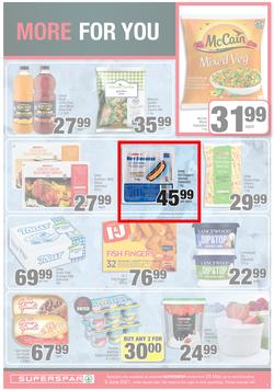 SUPERSPAR EASTERN CAPE : My Superspar (25 May - 6 June 2021) Valid in Despatch, Sunridge, Nicks Food Berea, Vincent, Knysna, George, Jeffery's Bay, St. Francis Bay, Port Alfred, Uitenhage, Queenstown, page 9