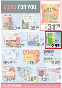 SUPERSPAR EASTERN CAPE : My Superspar (25 May - 6 June 2021) Valid in Despatch, Sunridge, Nicks Food Berea, Vincent, Knysna, George, Jeffery's Bay, St. Francis Bay, Port Alfred, Uitenhage, Queenstown, page 9