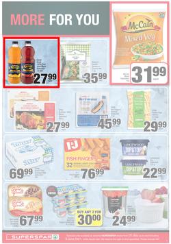 SUPERSPAR EASTERN CAPE : My Superspar (25 May - 6 June 2021) Valid in Despatch, Sunridge, Nicks Food Berea, Vincent, Knysna, George, Jeffery's Bay, St. Francis Bay, Port Alfred, Uitenhage, Queenstown, page 9