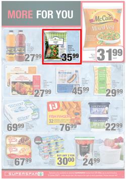 SUPERSPAR EASTERN CAPE : My Superspar (25 May - 6 June 2021) Valid in Despatch, Sunridge, Nicks Food Berea, Vincent, Knysna, George, Jeffery's Bay, St. Francis Bay, Port Alfred, Uitenhage, Queenstown, page 9