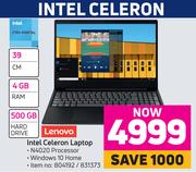 Lenovo Intel Celeron Laptop