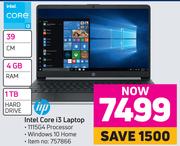 Hp Intel Core i3 Laptop