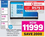 Hp Intel Core i7 Laptop 816924-On 5GB Data
