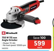 Einhell 750W 115mm Angle Grinder TC-AG-Each