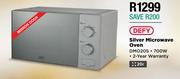 Defy 20L Silver Microwave Oven DMO20S