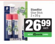 Staedtler Glue Stick-2 x 20g