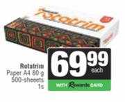 Mondi Rotatrim Paper A4 80g 500 Sheets-1s