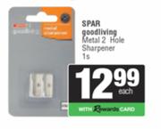 Spar Good Living Metal 2 Hole Sharpener-1s