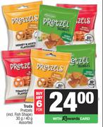 Truda Pretzels Assorted-For 6 x 30g/40g