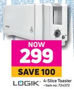 Logik 4 Slice Toaster