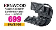 Kenwood Accent Collection Sandwich Maker