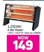 Logik 2 Bar Heater