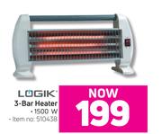 Logik 3 Bar Heater