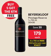 Beyerskloof Pinotage Reserve-750ml Each