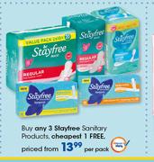Stayfree Sanitary Products-Per Pack