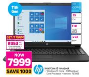 HP Intel Core i3 Notebook