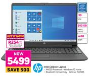 HP Intel Celeron Laptop