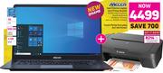 Mecer Intel Celeron Laptop & Printer Bundle