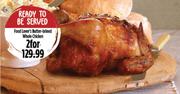Food Lover's Butter Brined Whole Chicken-For 2