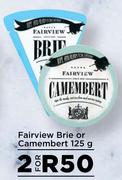 Fairview Brie Or Camembert-For 2 x 125g