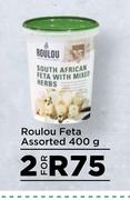 Roulou Feta Assorted-For 2 x 400g