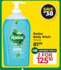 Radox Body Wash-For 2 x 750ml