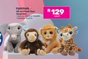 TomTom 28cm Plush Toys Assorted-Each
