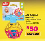 ABC Soft Ball Assorted