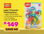 Winfun Light N Sounds Teething Keys