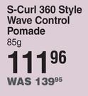 Luster's S-Curl 360 Style Wave Control Pomade-85g