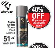 Afripure Argan Sheen Spray Assorted-250ml 