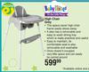 Baby Things High Chair Grey