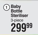Baby Things Baby Bottle Steriliser 3 Piece