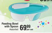 Baby Things Feeding Bowl With Spoon Assorted-Per Set
