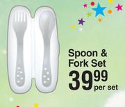Baby Things Spoon & Fork Set-Per Set