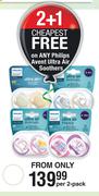 Philips Avent Ultra Air Soothers-Per 2 Pack