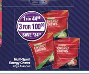 Biogen Multi Sport Energy Chews Assorted-40g
