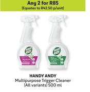 Handy Andy Multi Purpose Trigger Cleaner All Variants-For Any 2 x 500ml
