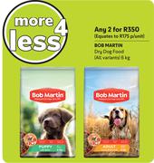Bob Martin Dry Dog Food All Variants-For Any 2 x 6Kg