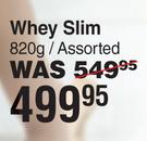 NPL Whey Slim Assorted-820g