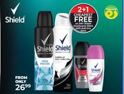 Shield Deodorants 150ml & Roll Ons 50ml