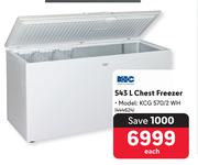 KIC 5543L Chest Freezer KCG 570/2 WH
