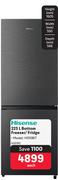 Hisense 223L Bottom Freezer/Fridge H310BIT