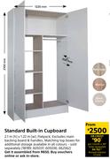 Home&Kitchen Standard Built In Cupboard-2.1m(h) x 1.22m(w)