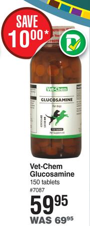 Vet chem glucosamine best sale