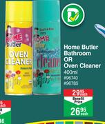 Home Butler Bathroom Or Oven Cleaner-400ml Each