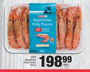 Spar Argentinian King Prawns-800g Each